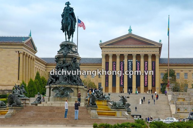 bảo tàng nghệ thuật Philadelphia