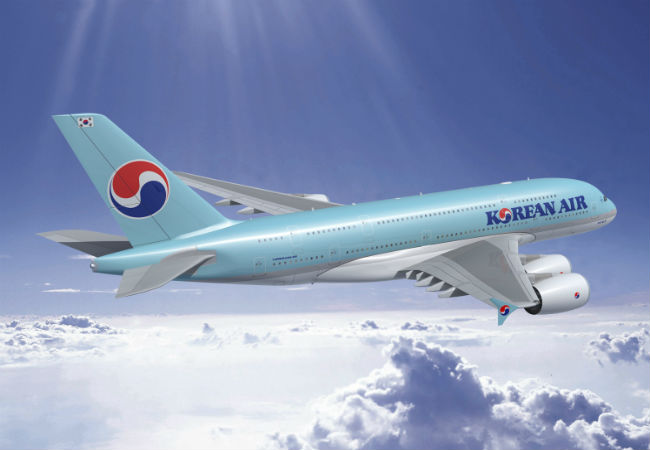 máy bay hãng korea air đi hàn quốc