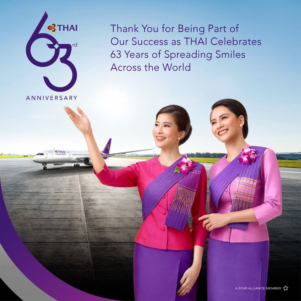 Các chuyến bay phổ biến của Thai Airways từ Việt Nam đi Quốc tế
