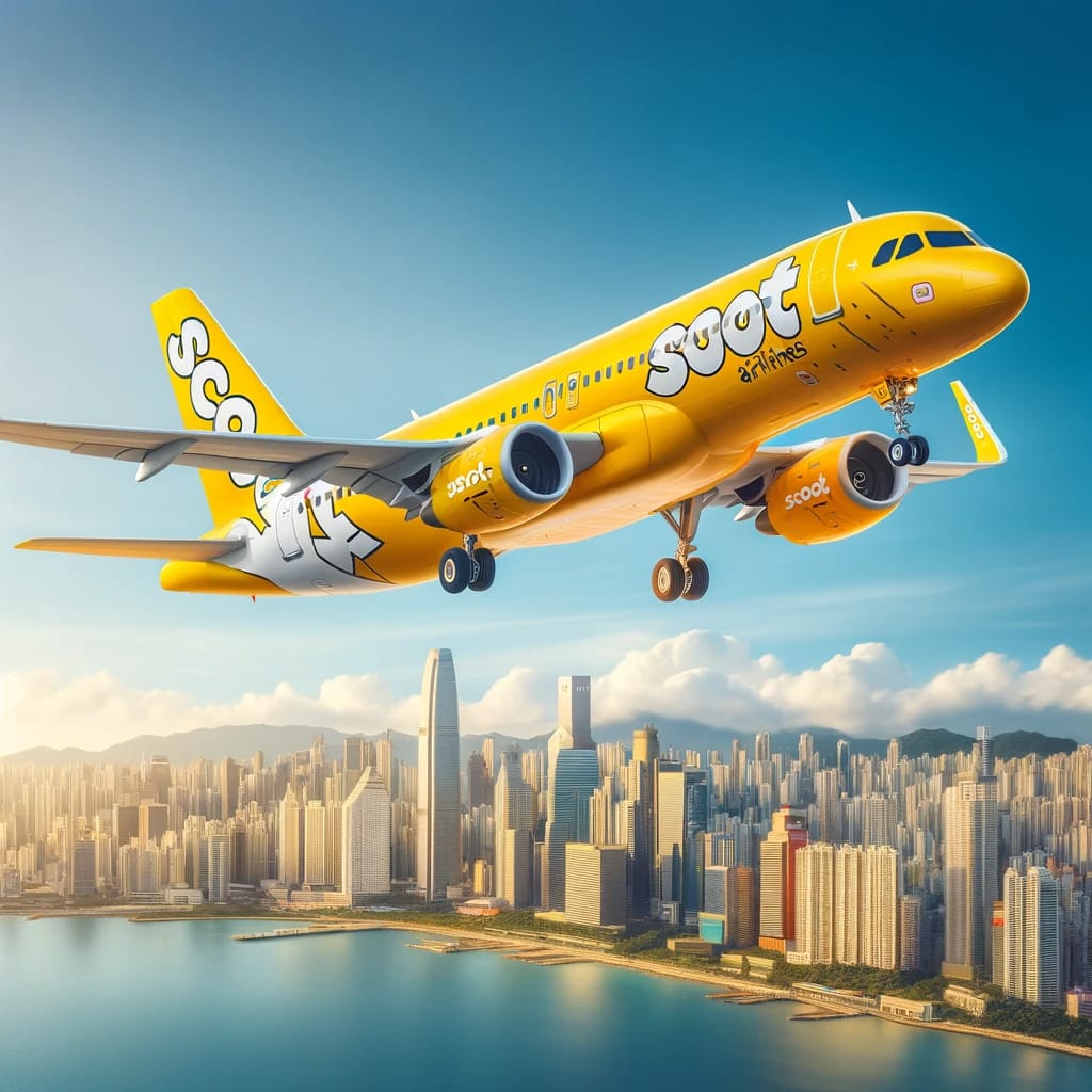 Lịch bay thường lệ của Hãng hàng không Scoot Airlines 